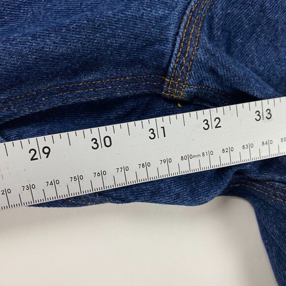 Duluth Trading Co Jeans Mens 42 x 32 Measures 40 x 31 Cotton Blue - Picture 13 of 13